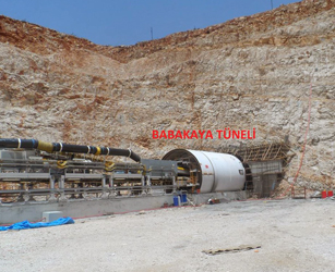 Silvan Barajı İletim Kanalı 1. Kısım (Babakaya Tüneli+İletim Kanalı) İnşaatı Projesi (Diyarbakır
